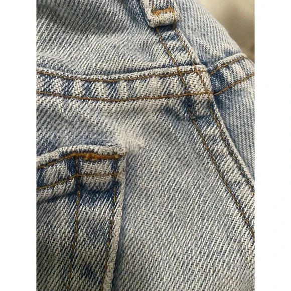 Vintage Levi's 545 Loose Fit Jeans 32x30 Brown Tab Leather Patch Guatemala - Picture 8 of 9